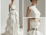 a line wedding dress